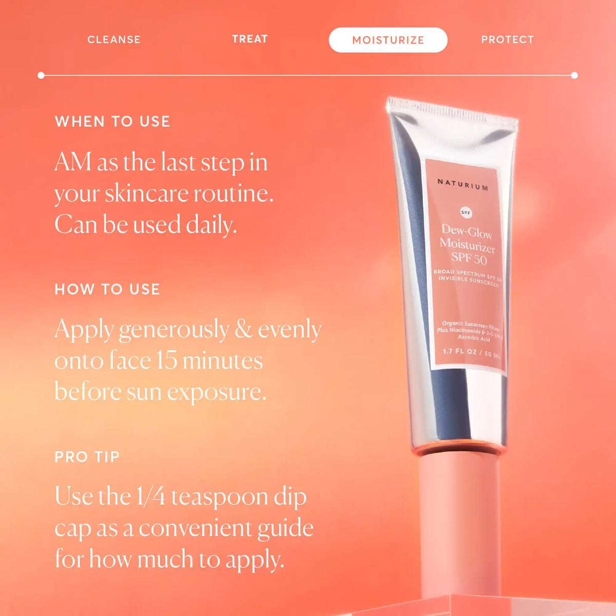 Dew-Glow Moisturizer SPF 50 Your At Home Skincare Essential
