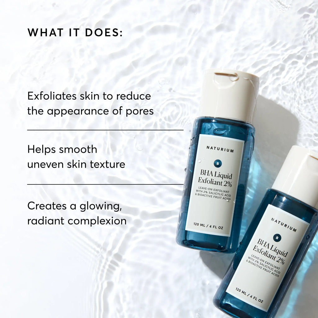 BHA Liquid Exfoliant 2% Weekend Skincare Routine Essential