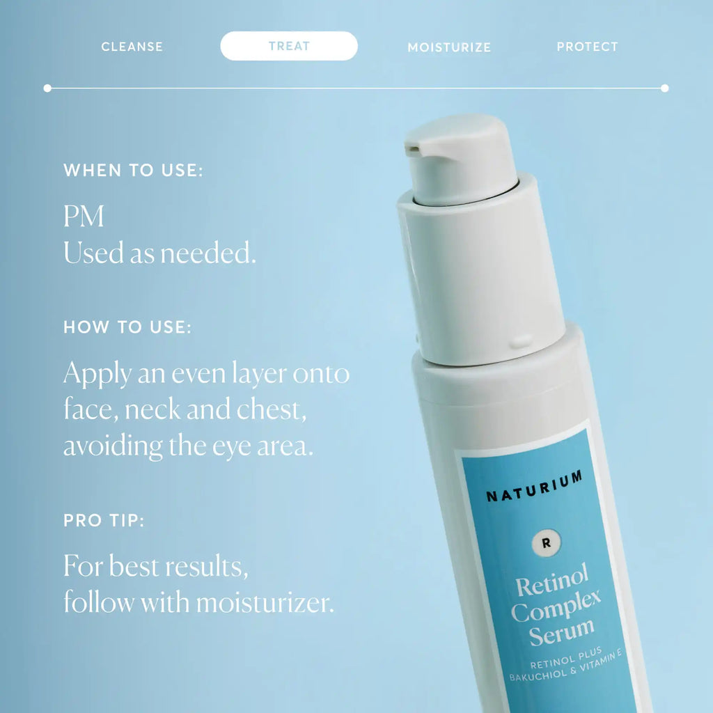 Retinol Complex Serum Weekday Evening Skincare Routine Essential