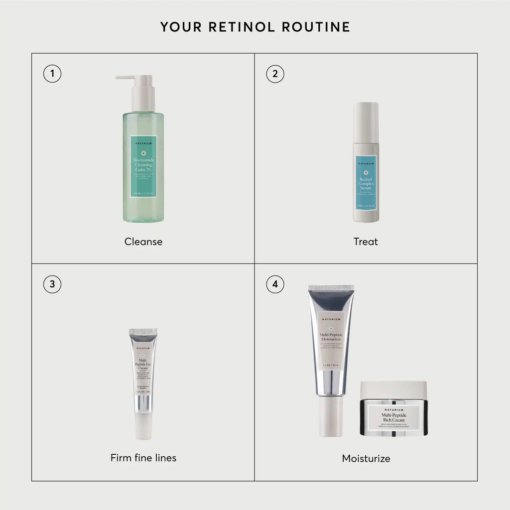 Retinol Complex Serum Weekday Evening Skincare Routine Essential