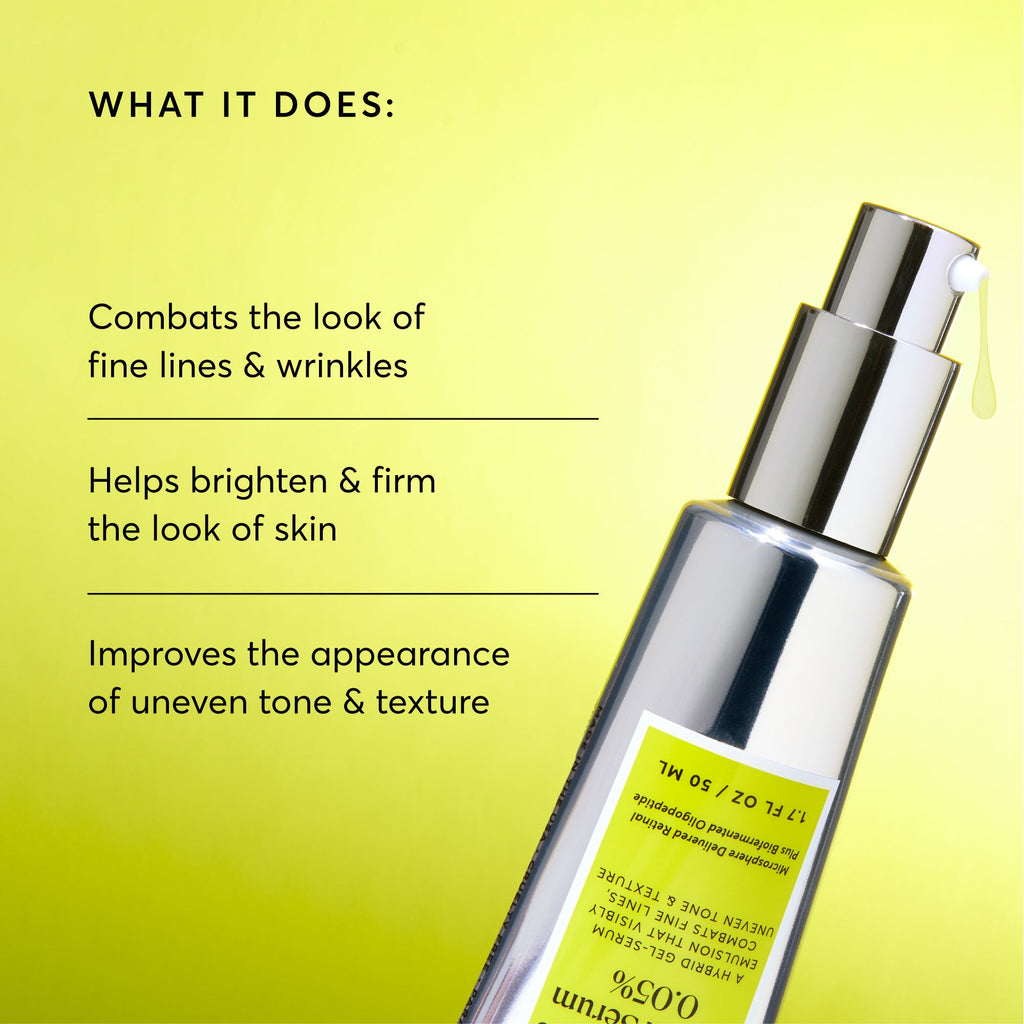 Retinaldehyde Cream Serum 0.05% Evening Skincare Routine Pick