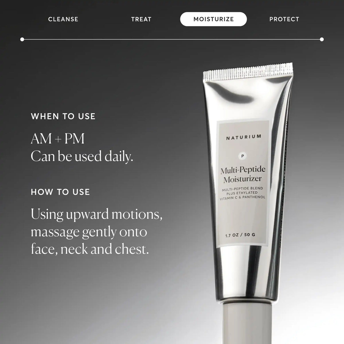 Multi-Peptide Moisturizer - Travel Size Your Daily Care Routine Essential
