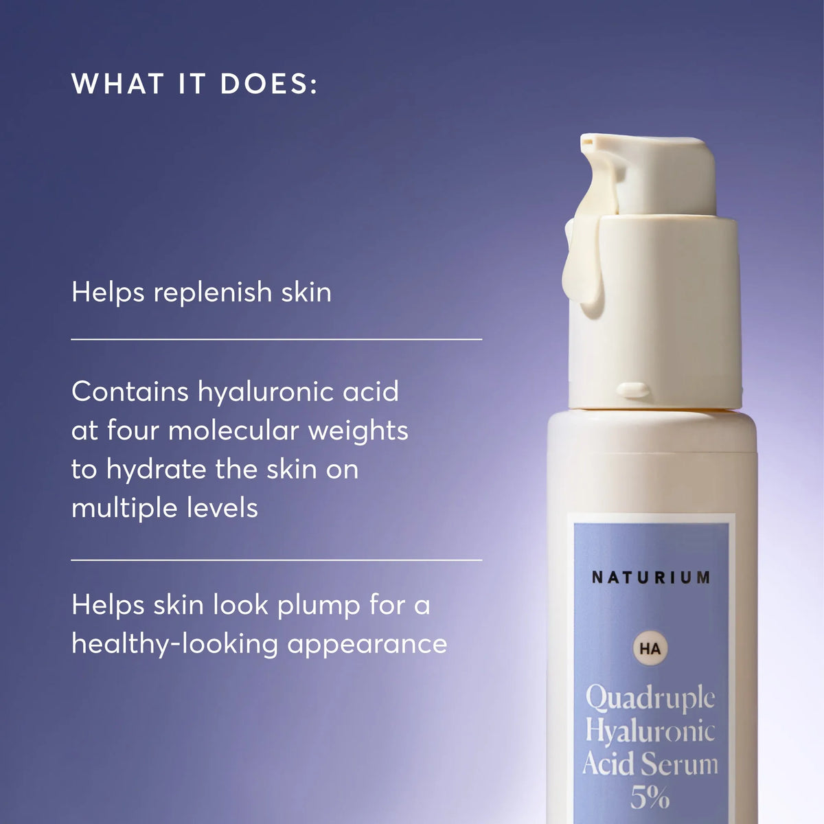Quadruple Hyaluronic Acid Serum 5% Daily Skincare