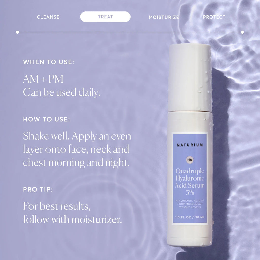 Quadruple Hyaluronic Acid Serum 5% - Jumbo Summer Skincare Choice