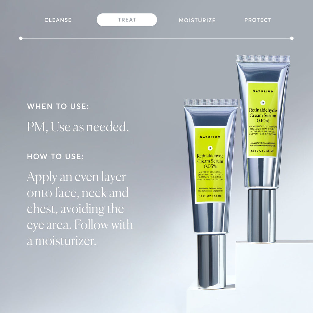Retinaldehyde Cream Serum 0.10% Busy Morning Skincare Staple