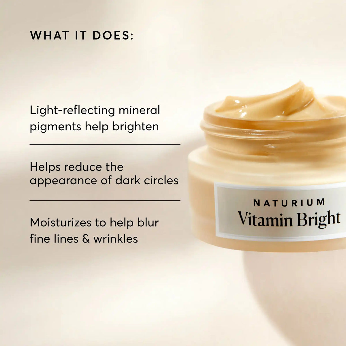 Vitamin Bright Illuminating Eye Cream Monday Skincare Routine Pick