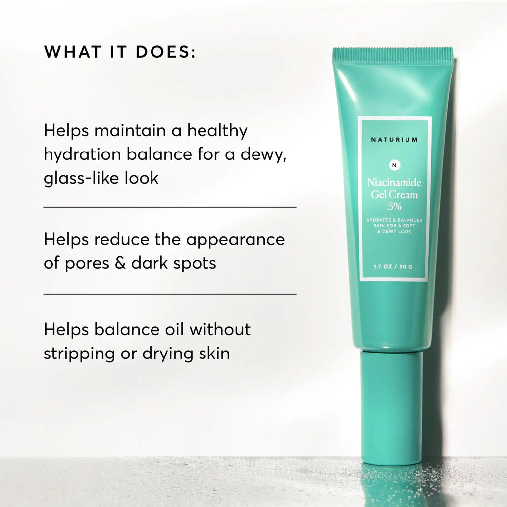 Niacinamide Gel Cream 5% Saturday Skincare Routine Pick