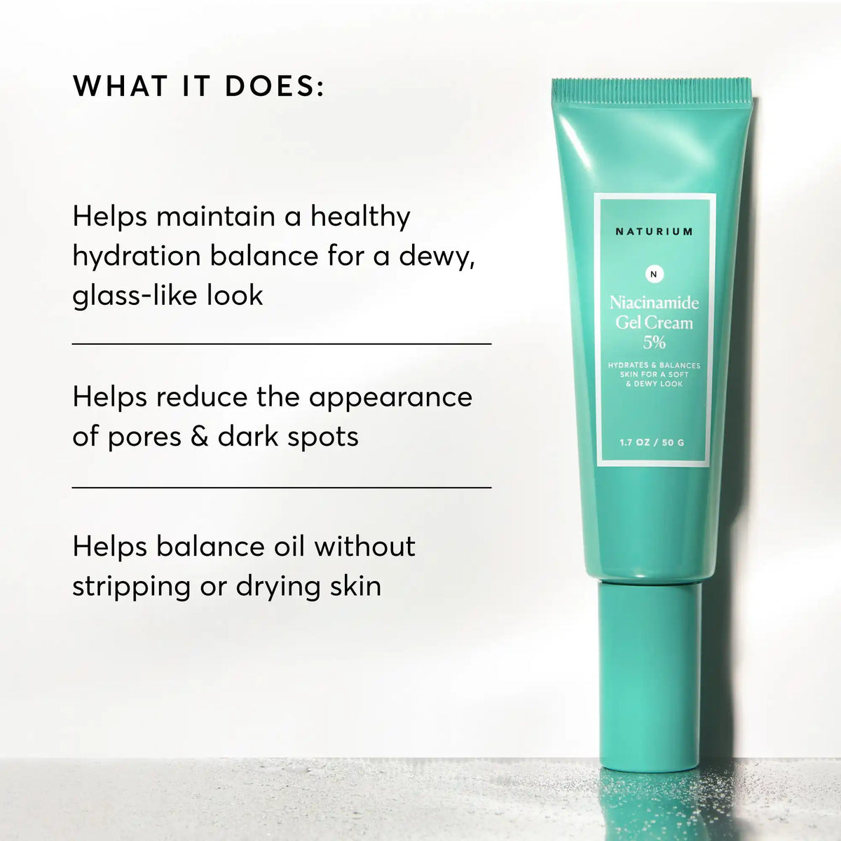 Niacinamide Gel Cream 5% Saturday Skincare Routine Pick