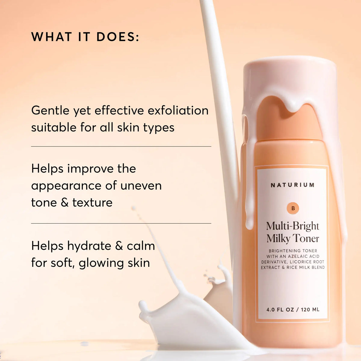 Multi-Bright Milky Toner Winter Care Routine Essential