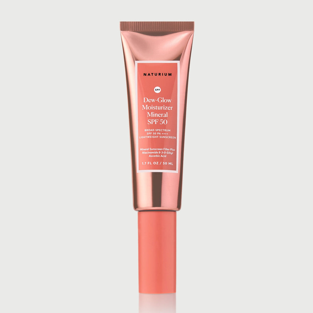 Dew-Glow Moisturizer Mineral SPF 50 Workday Skincare Routine Pick