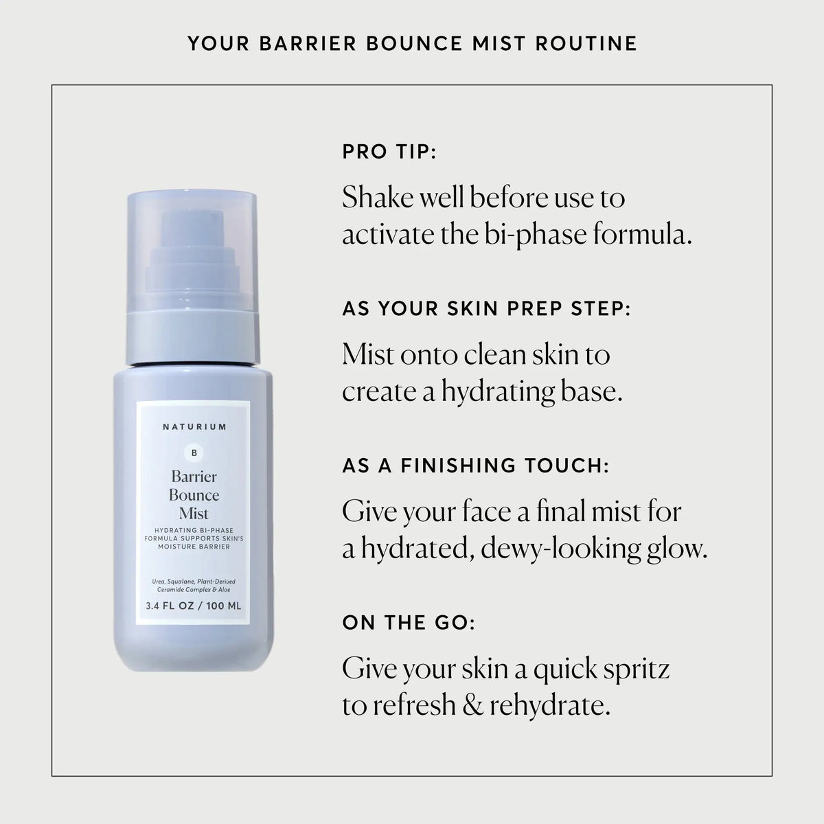 Barrier Bounce Bi-Phase Mist Travel Skincare Staple