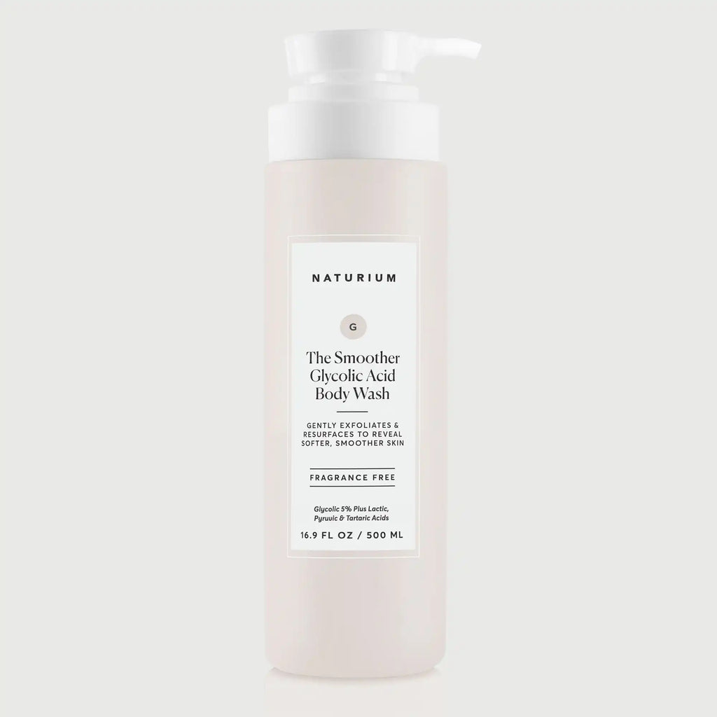 The Smoother Glycolic Acid Exfoliating Body Wash Monday Skincare