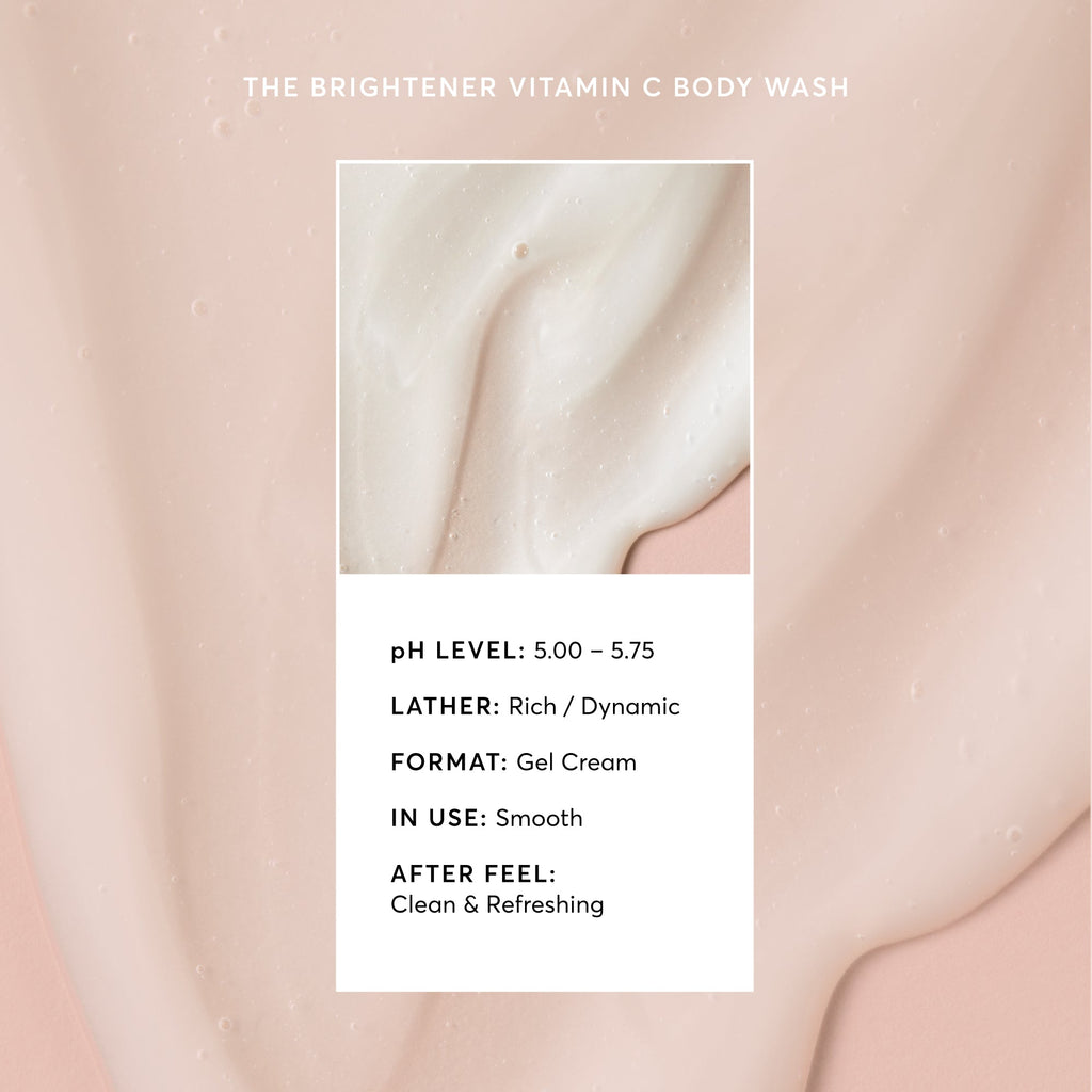 The Brightener Vitamin C Brightening Body Wash Seasonal Skincare Addition