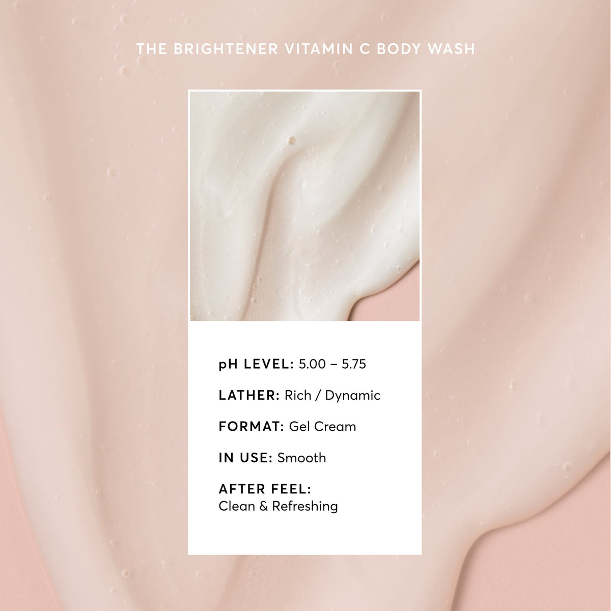 The Brightener Vitamin C Brightening Body Wash Seasonal Skincare Addition