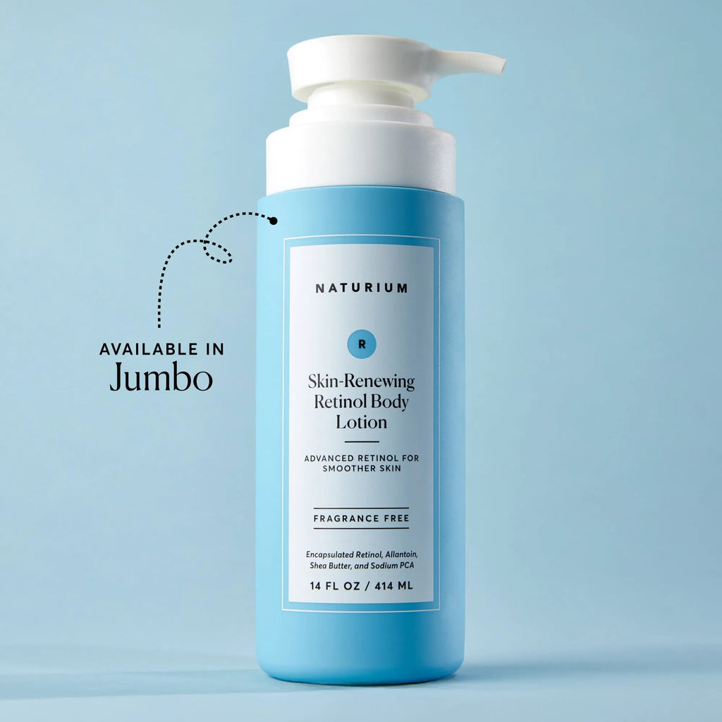 Skin-Renewing Retinol Body Lotion - Jumbo Spring Skincare Routine Pick