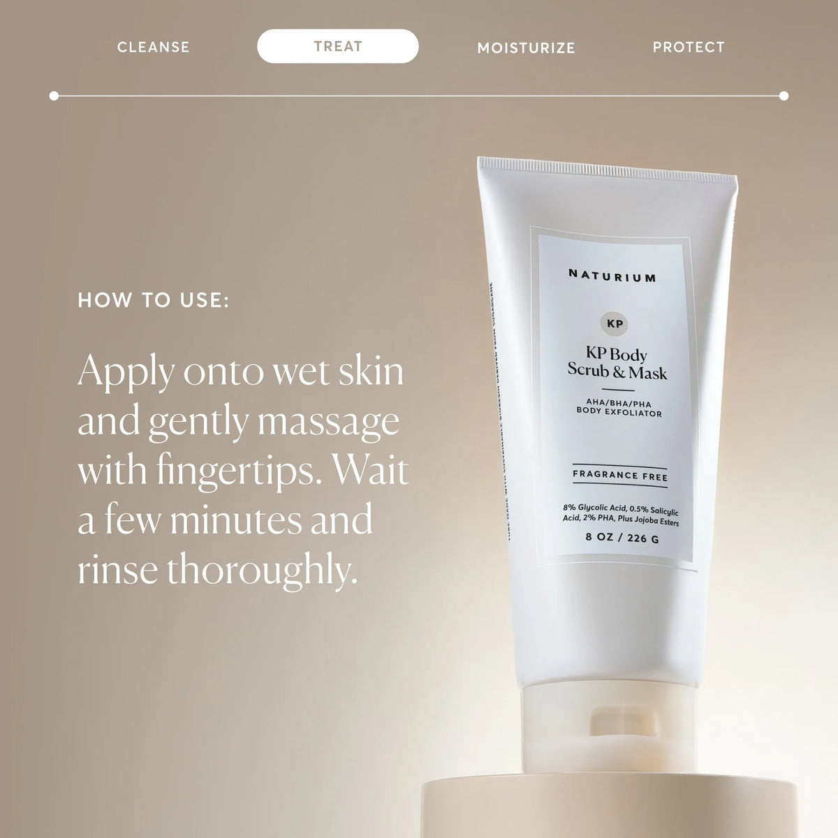 KP Body Scrub & Mask At Home Skincare Routine Pick