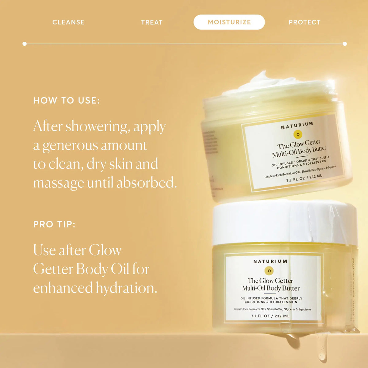 The Glow Getter Multi-Oil Body Butter - Travel Size Fall Care Routine Pick