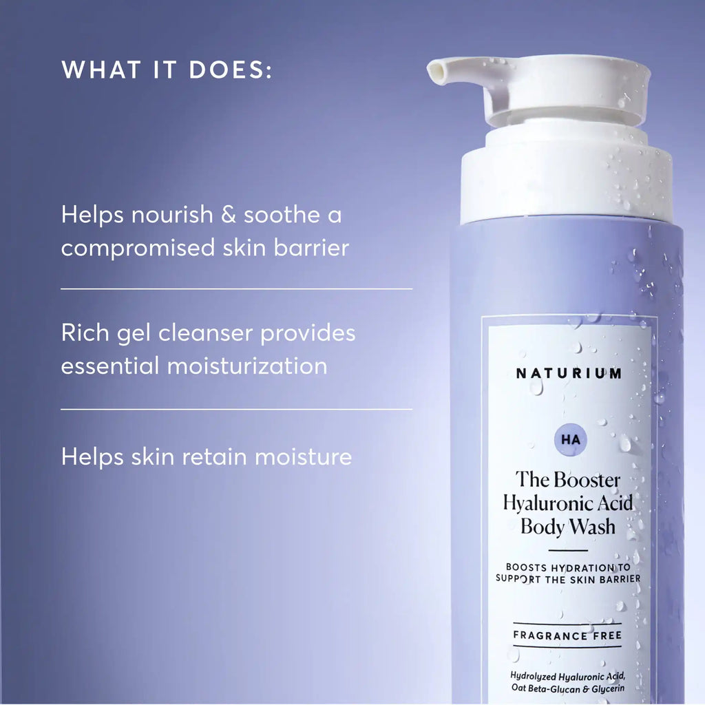The Booster Hyaluronic Acid Body Wash Seasonal Skincare Choice