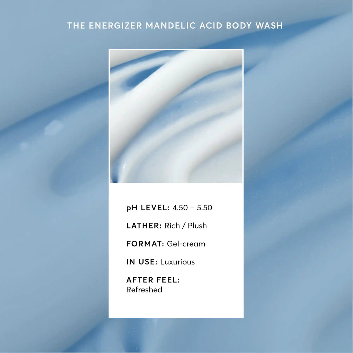 The Energizer Mandelic Acid Body Wash Seasonal Skincare Routine Essential