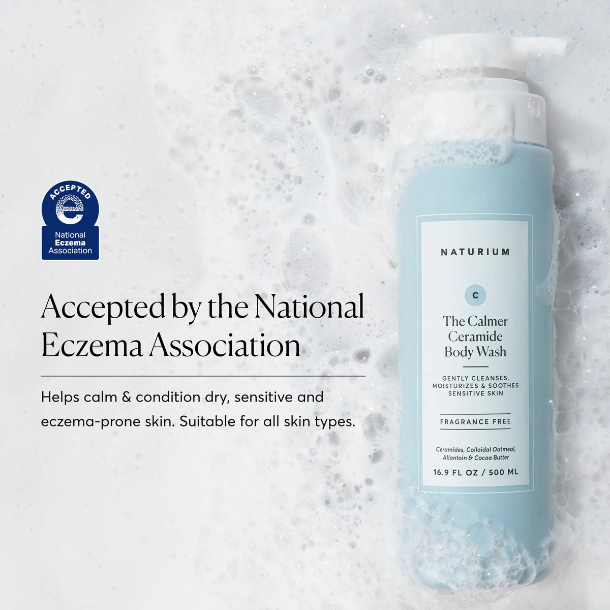The Calmer Ceramide Body Wash Weekday Morning Skincare Choice
