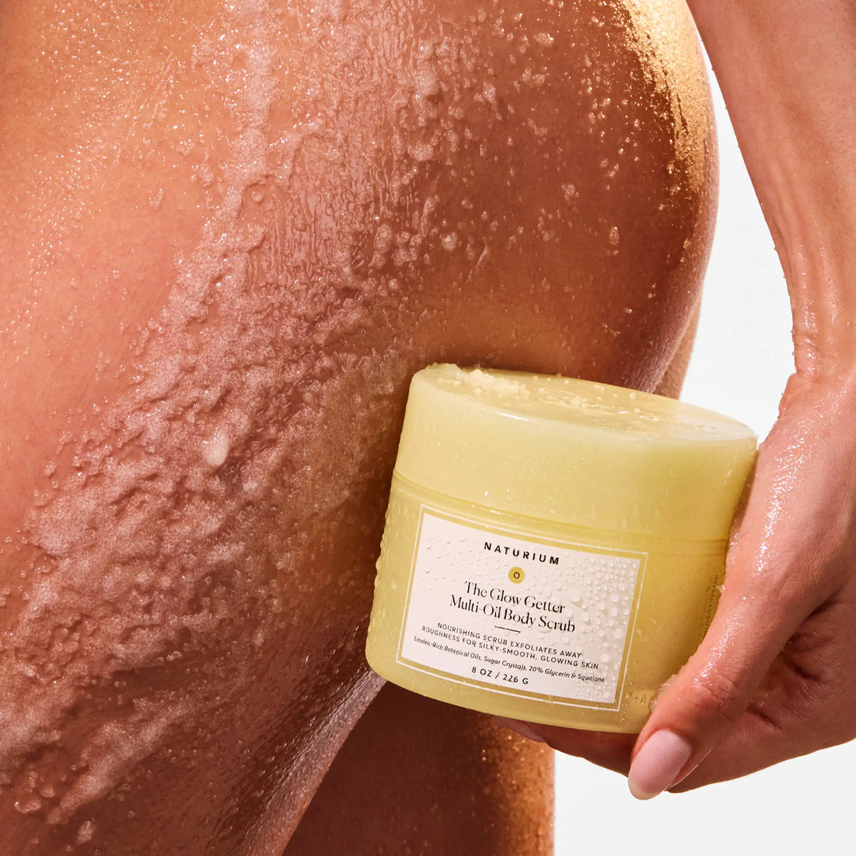 The Glow Getter Multi-Oil Body Scrub Early Evening Skincare