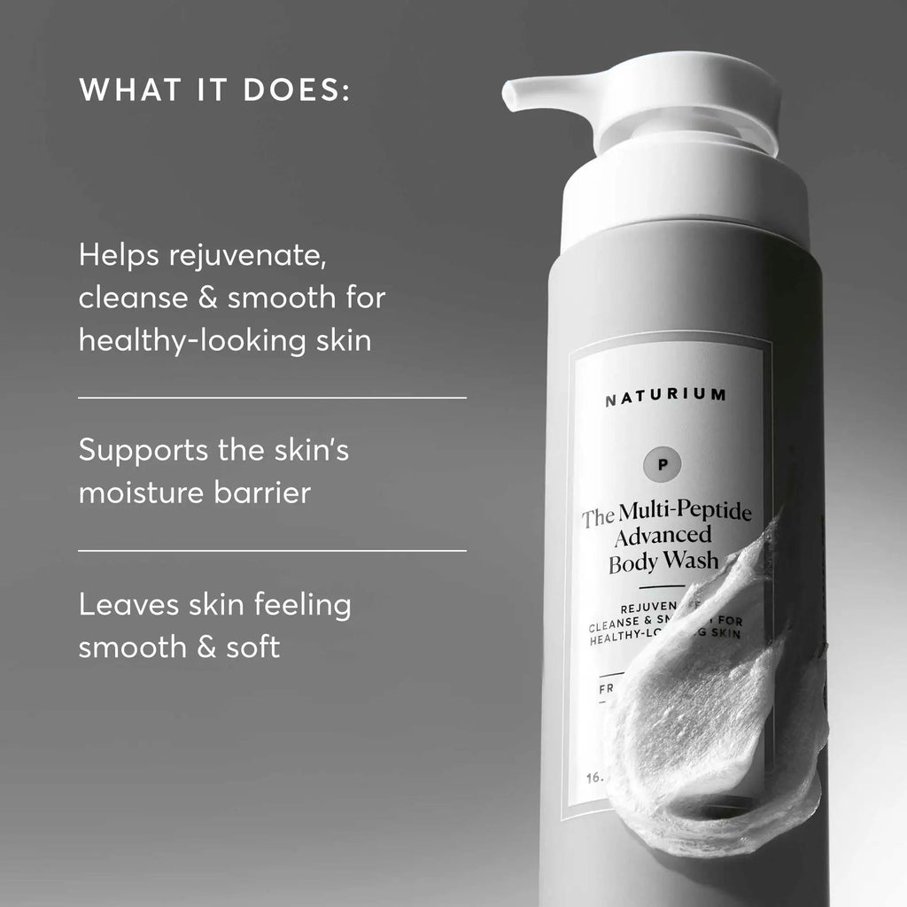 The Multi-Peptide Advanced Body Wash Weekday Evening Skincare Staple