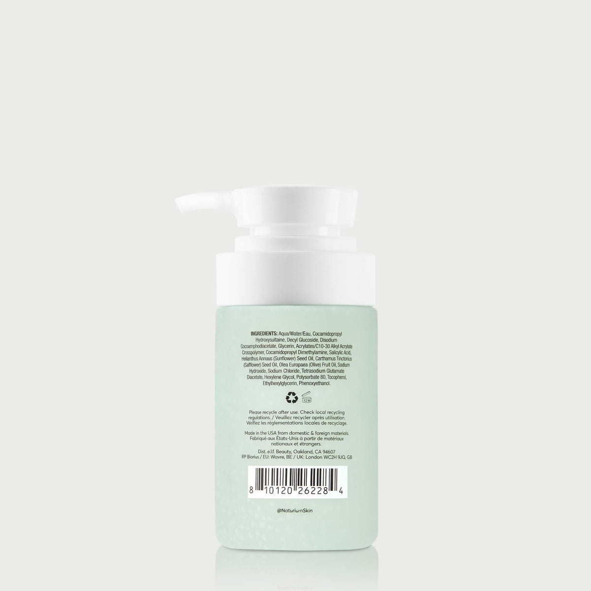 The Perfector Salicylic Acid Body Wash Travel Size Morning Skincare Routine Essential