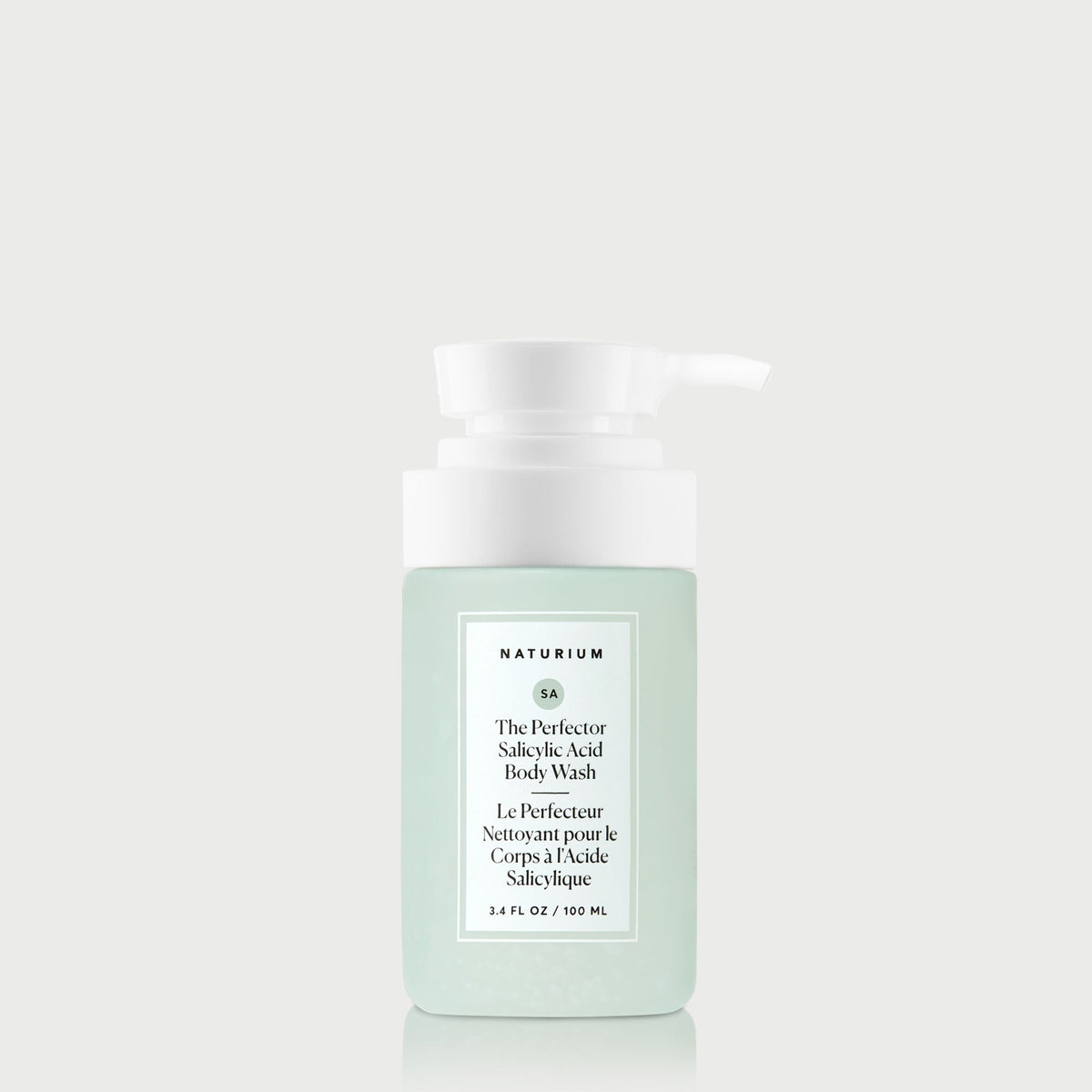 The Perfector Salicylic Acid Body Wash Travel Size Morning Skincare Routine Essential