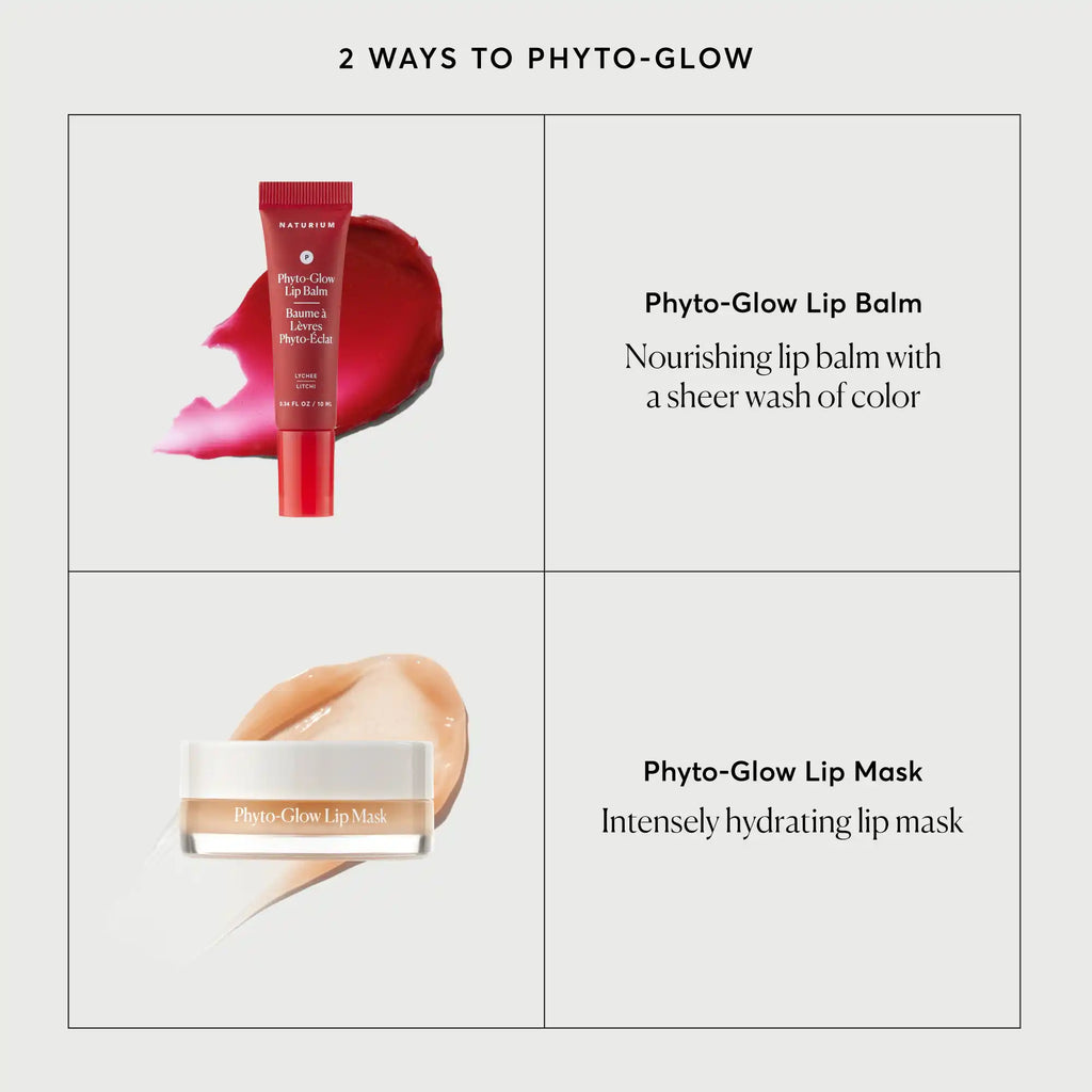 Phyto-Glow Lip Balm Lychee Slow Morning Skincare Routine Essential