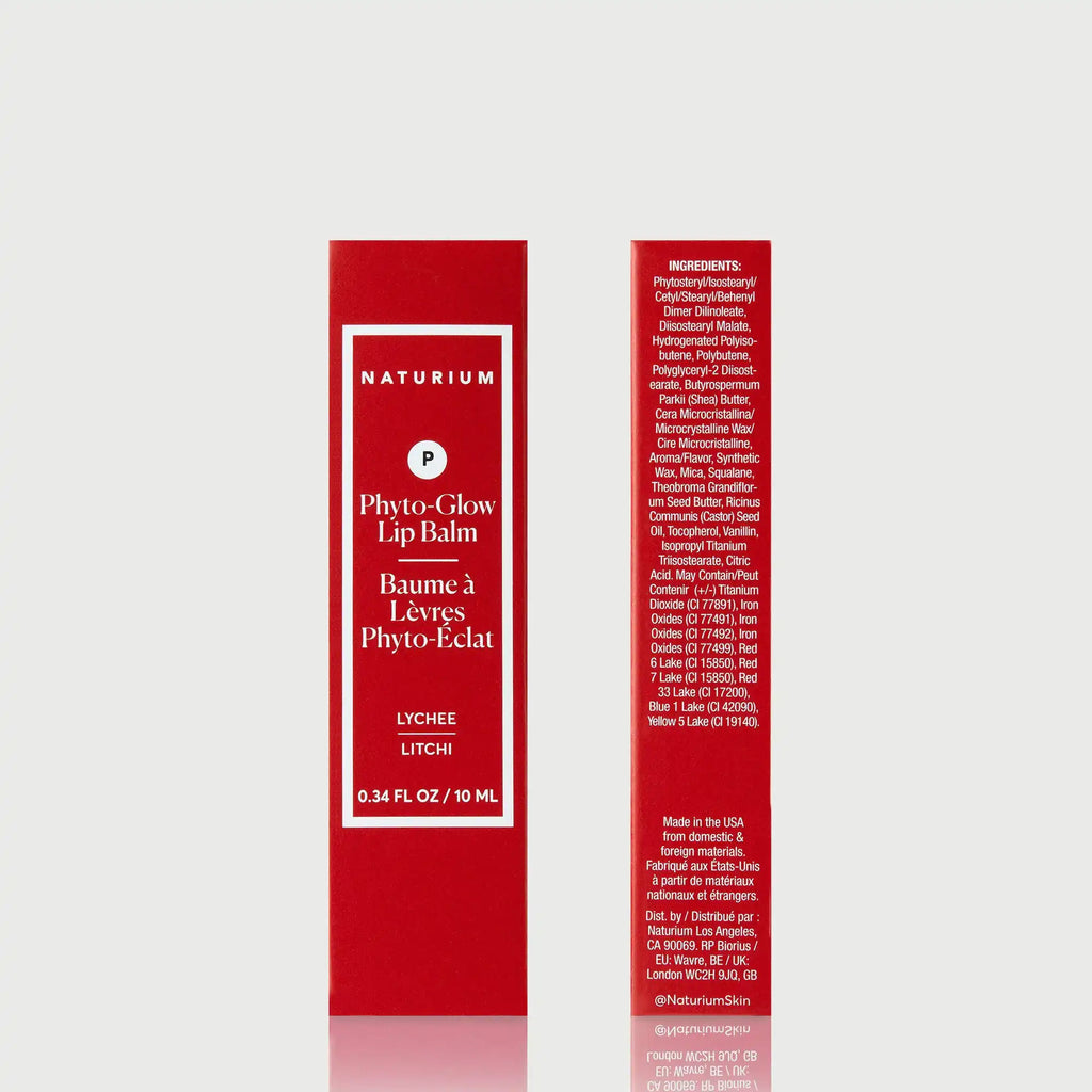 Phyto-Glow Lip Balm Lychee Slow Morning Skincare Routine Essential