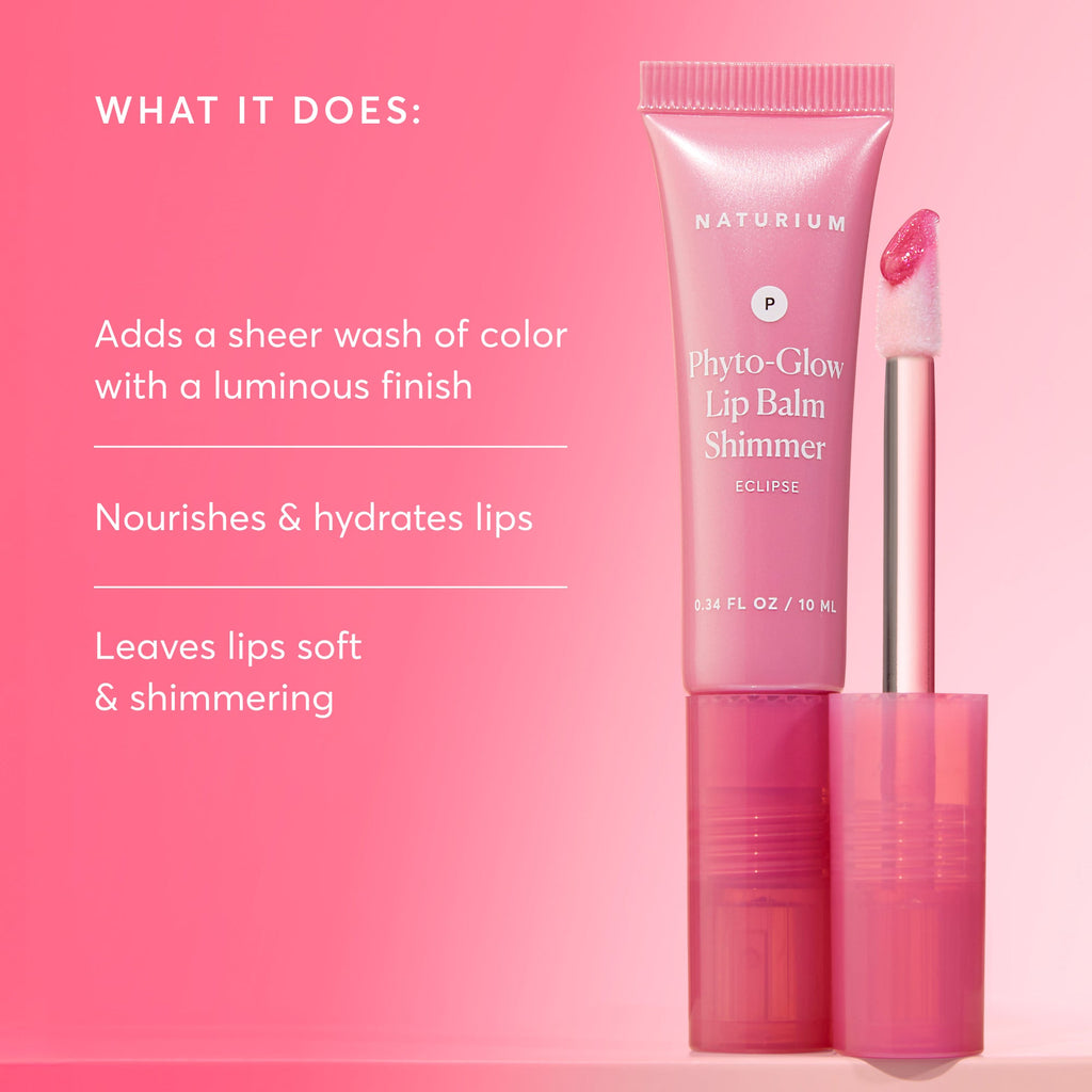 Phyto-Glow Lip Balm Shimmer Eclipse Weekday Morning Skincare Staple