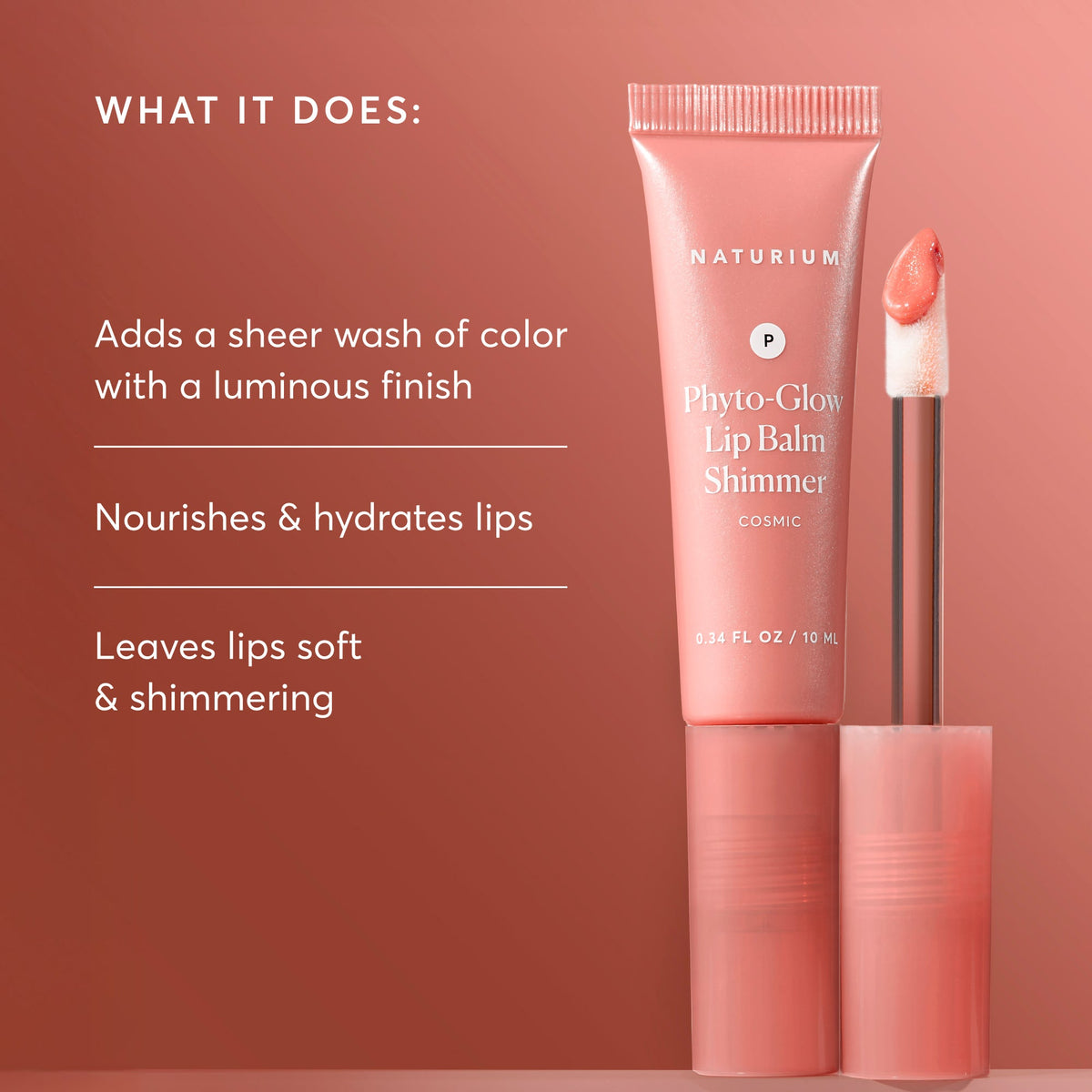 Phyto-Glow Lip Balm Shimmer Cosmic Simple Skincare Essential