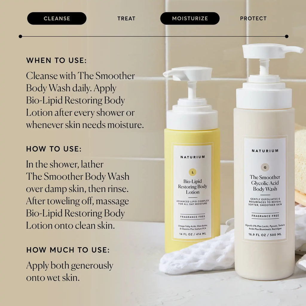 The Smoothing Body Bundle Saturday Skincare Pick