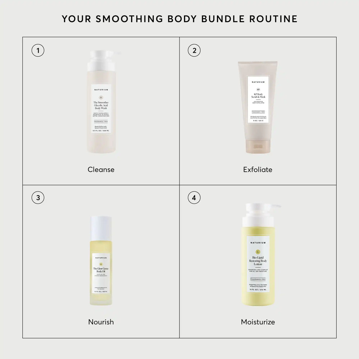 The Smoothing Body Bundle Saturday Skincare Pick