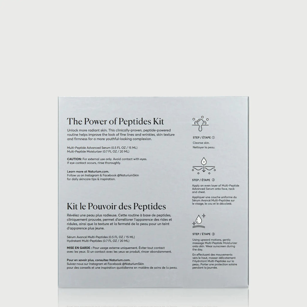 The Power of Peptides Kit Weekend Evening Care Routine Pick