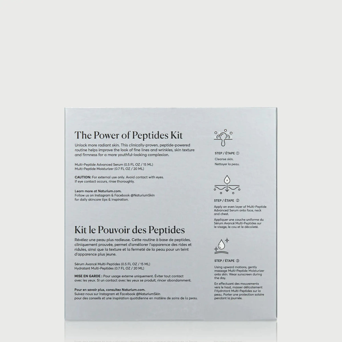 The Power of Peptides Kit Weekend Evening Care Routine Pick