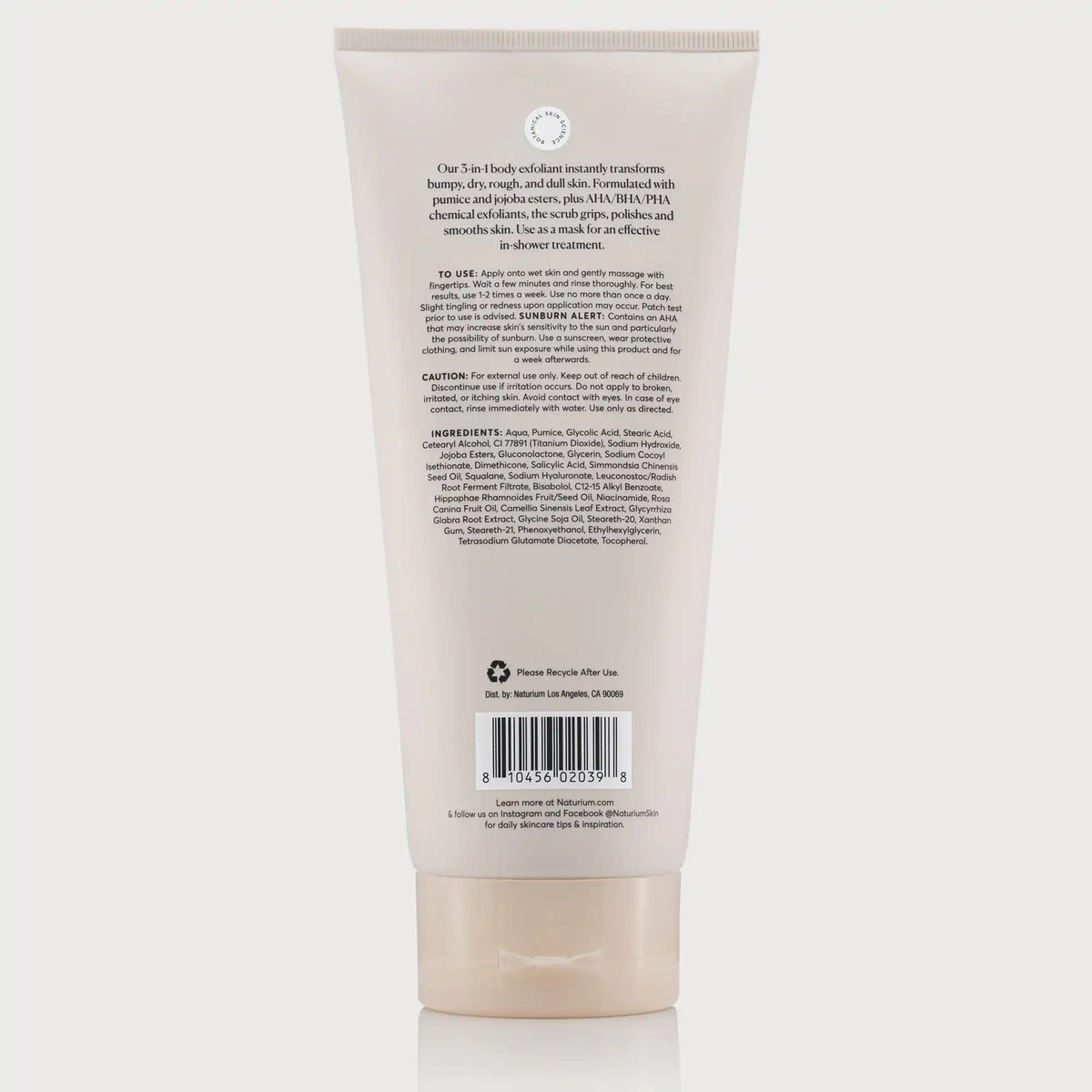 kp body scrub and mask ingredients
