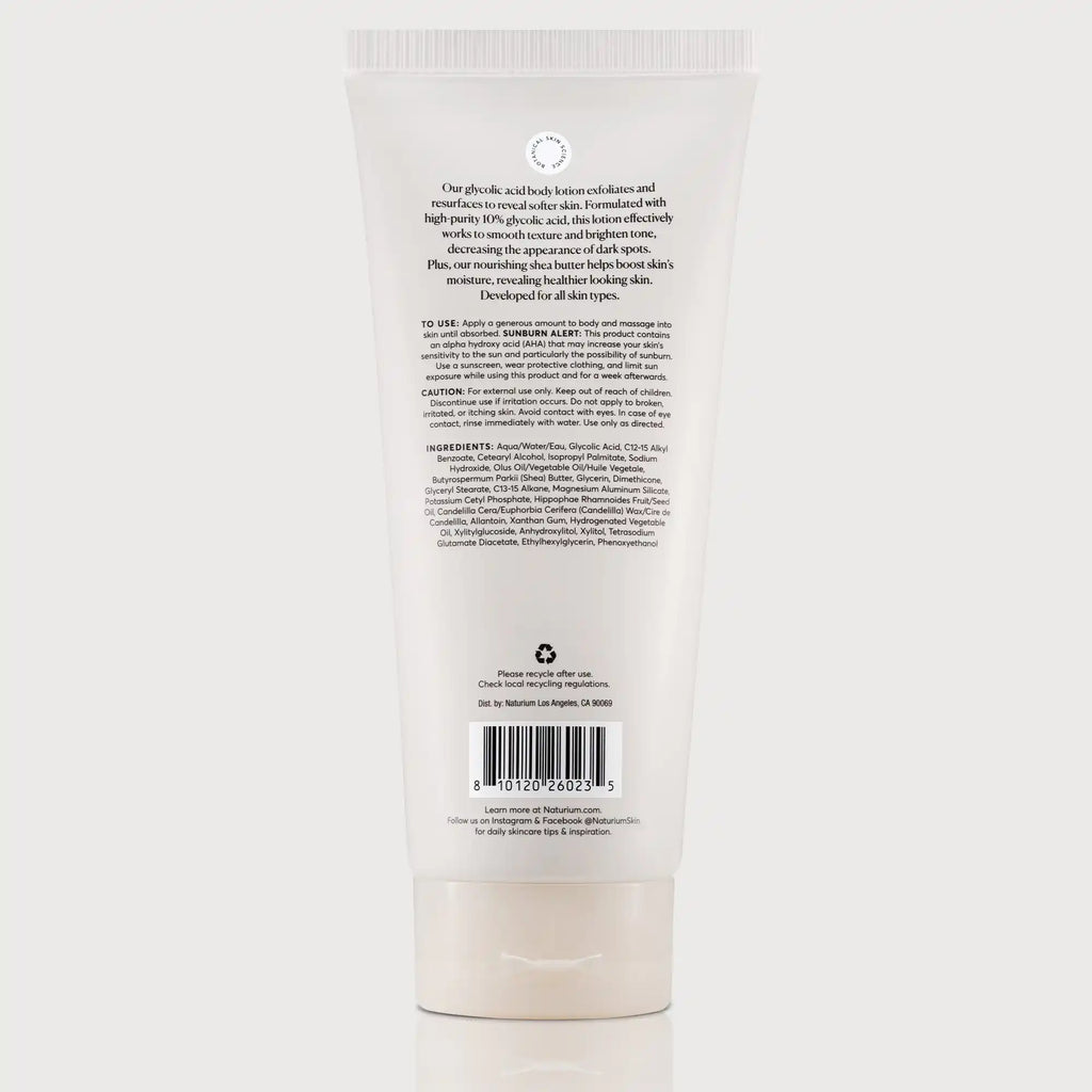 The Smoother Glycolic Acid Body Lotion Familiar Skincare Pick