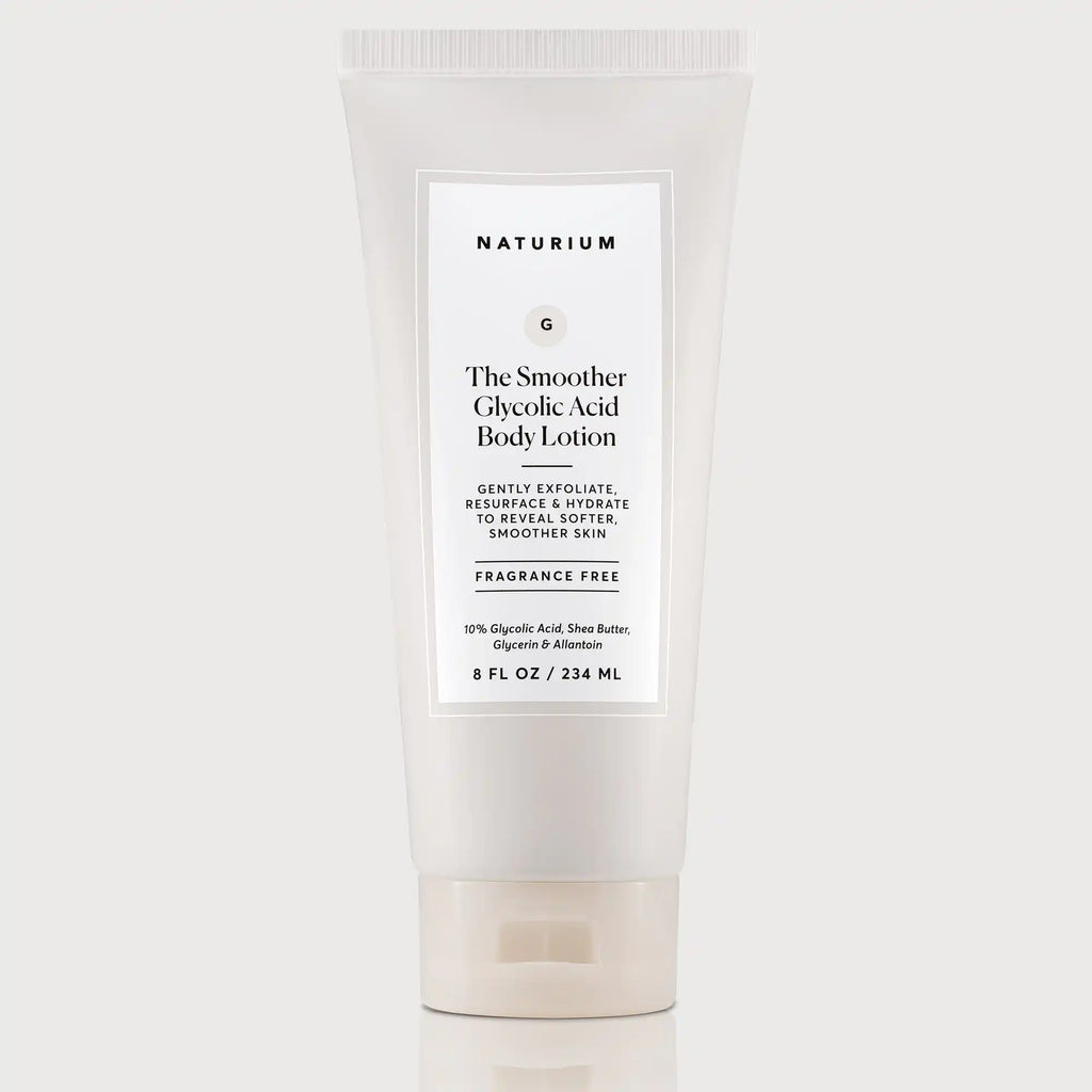 The Smoother Glycolic Acid Body Lotion Familiar Skincare Pick