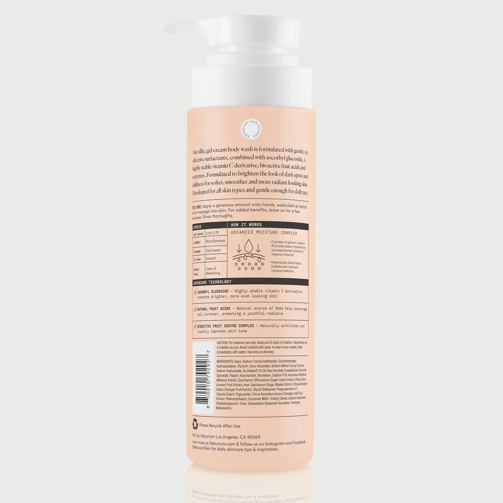 vitamin c body wash ingredients