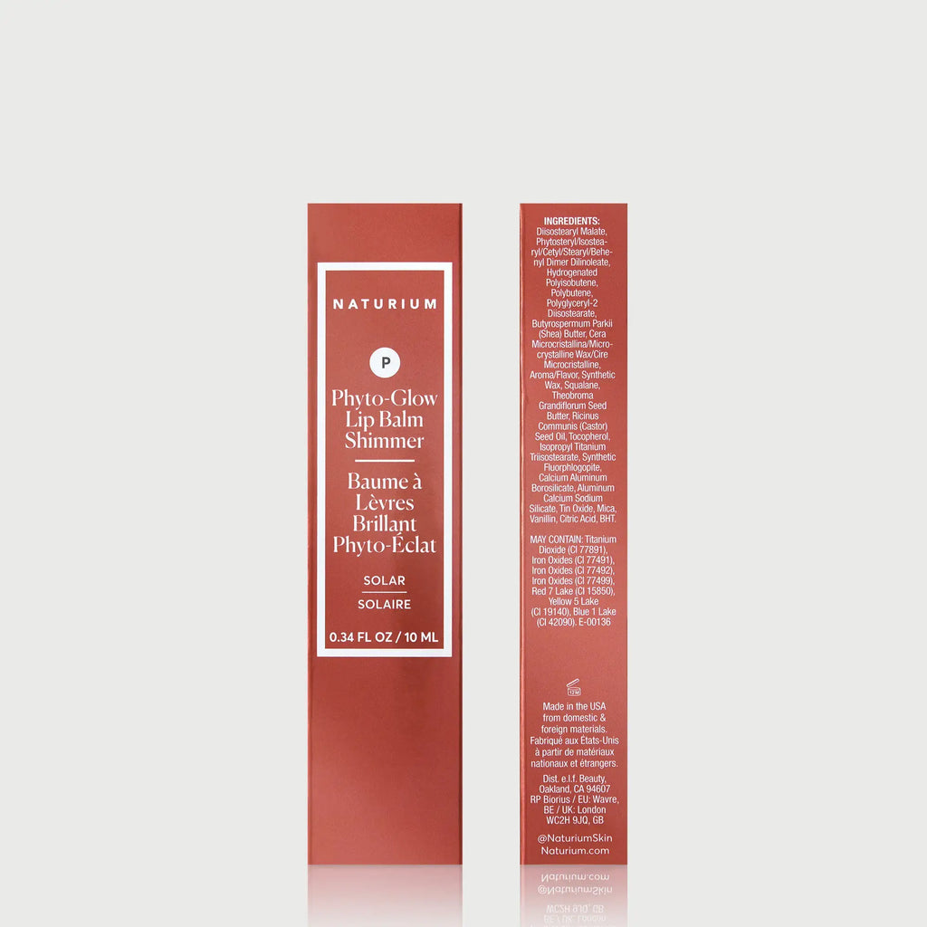 Phyto-Glow Lip Balm Shimmer Solar Wednesday Care Routine Essential