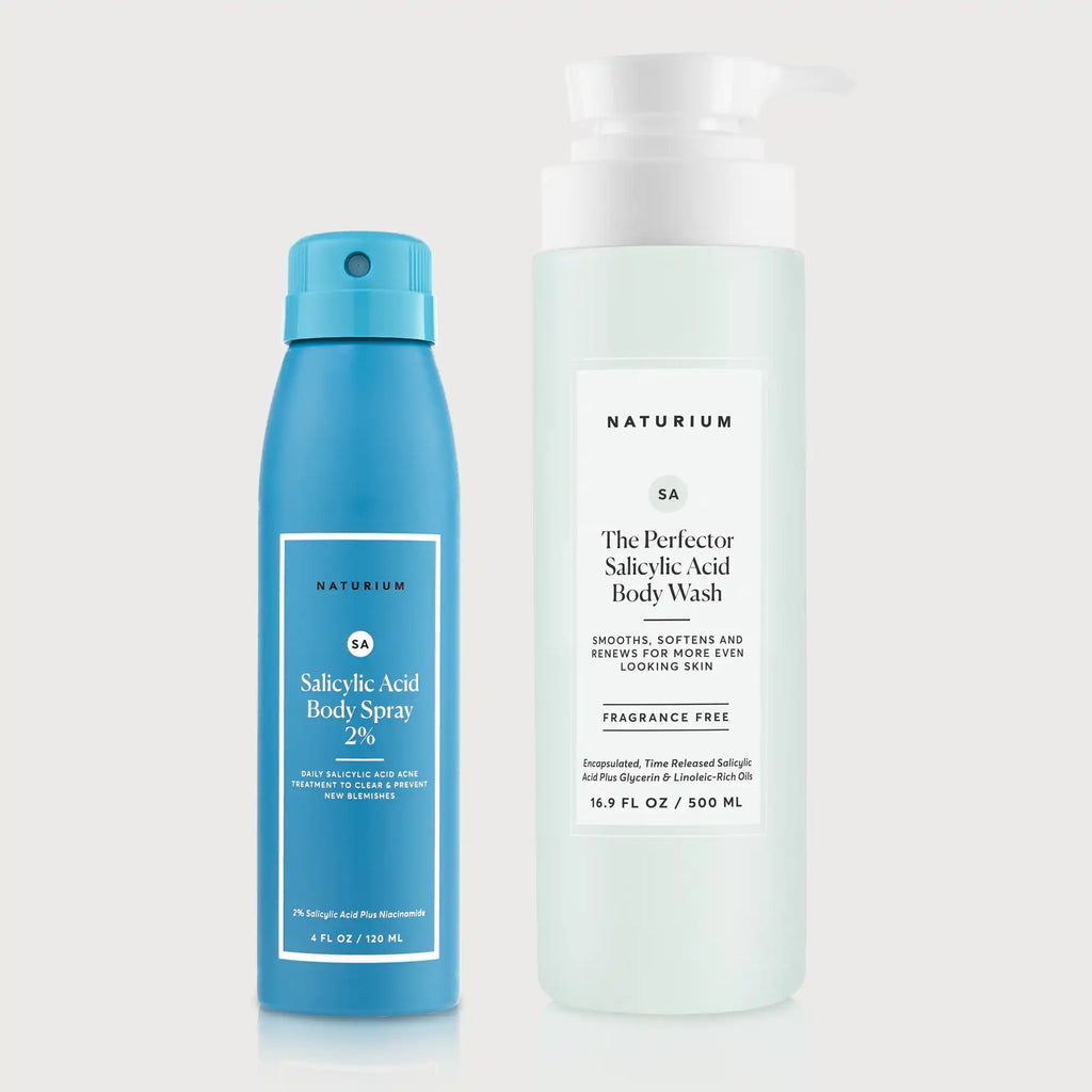 The Salicylic Acid Body Bundle Weekday Morning Skincare Routine Essential