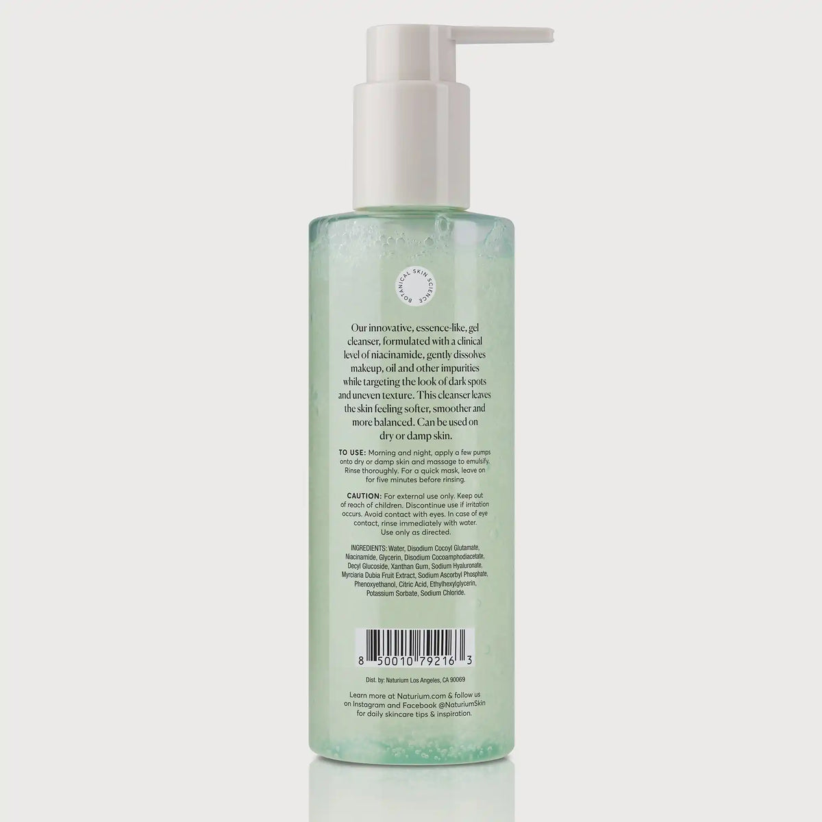 Niacinamide Cleansing Gelée 3% Early Evening Care Routine Essential