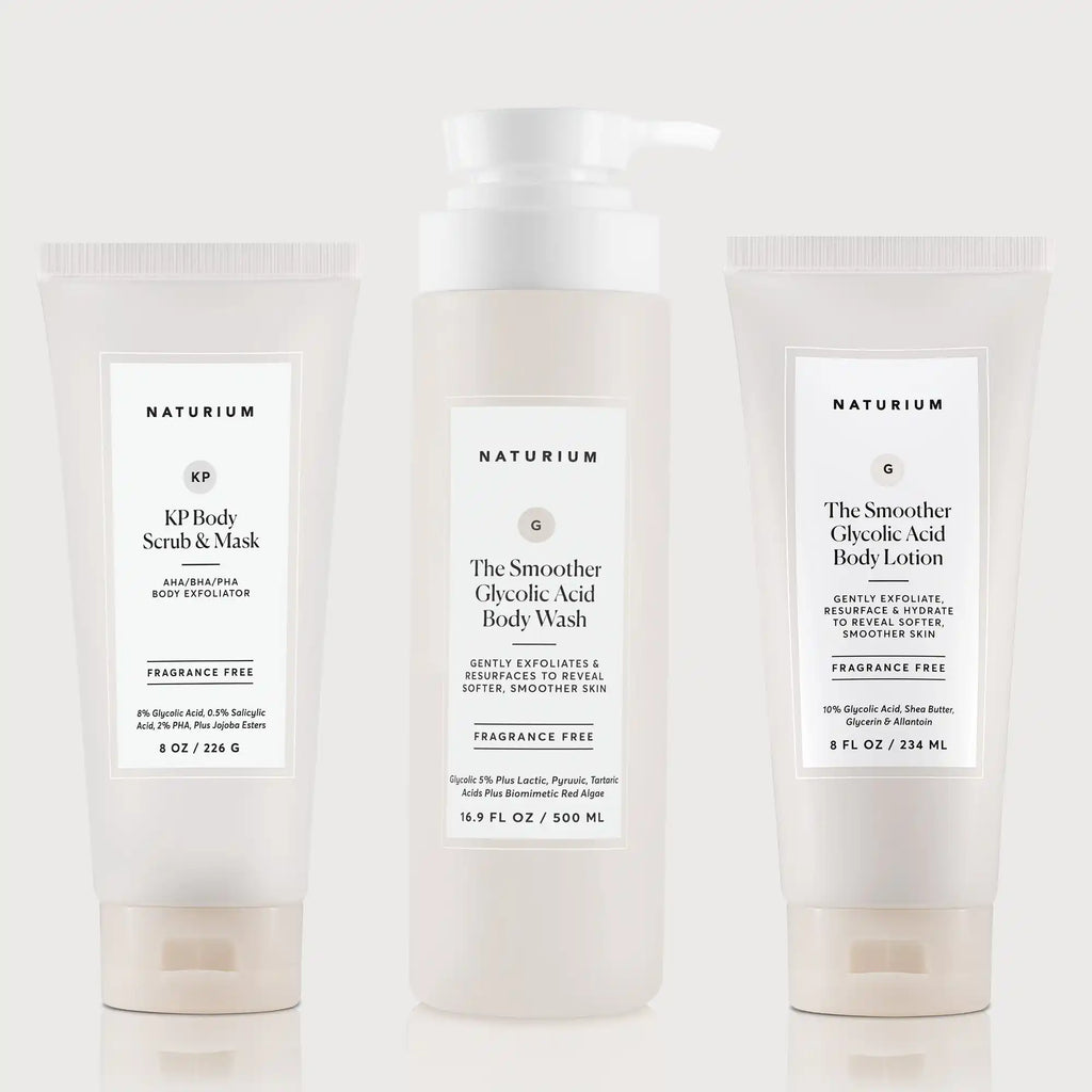 The Glycolic Acid Body Bundle Fall Skincare Staple