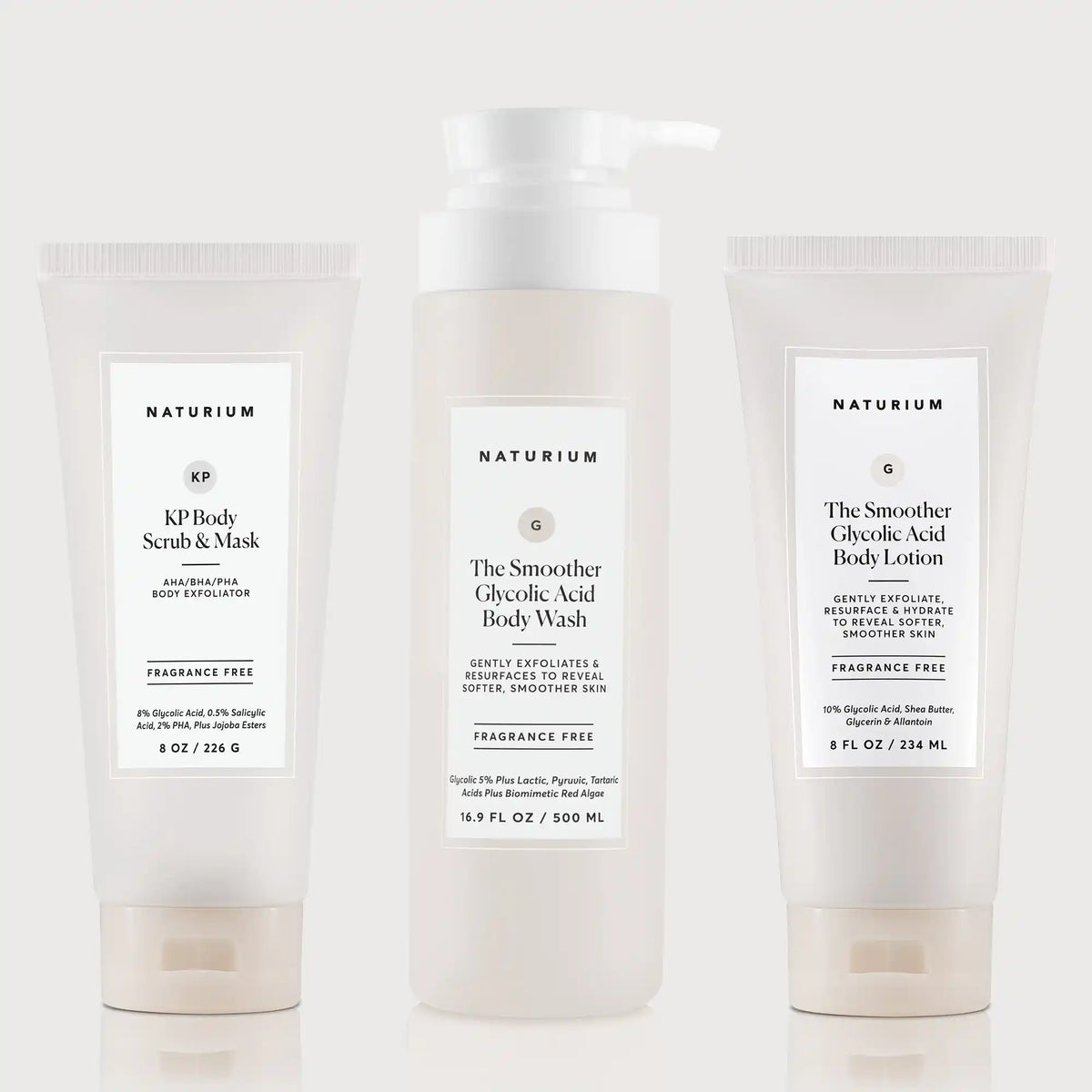 The Glycolic Acid Body Bundle Fall Skincare Staple