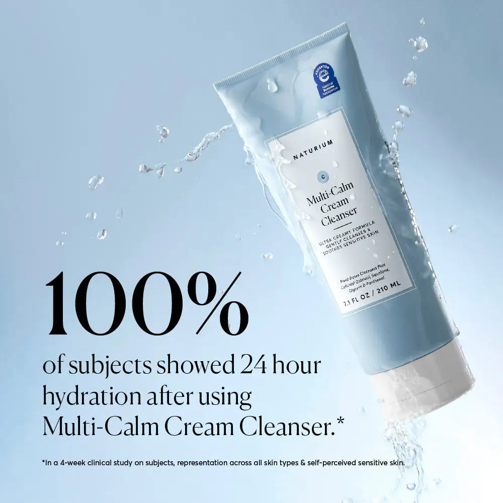 Multi-Calm Cream Cleanser Evening Skincare Addition
