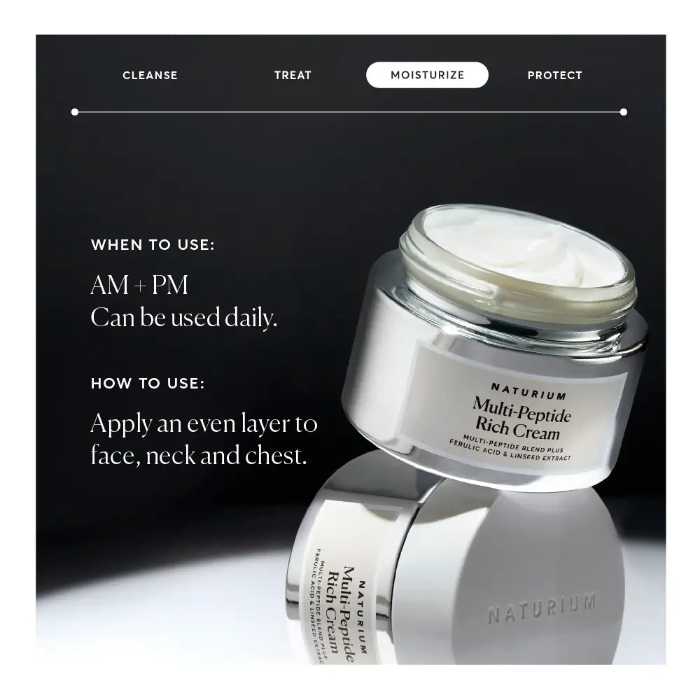 Multi-Peptide Rich Cream Weekend Skincare Essential