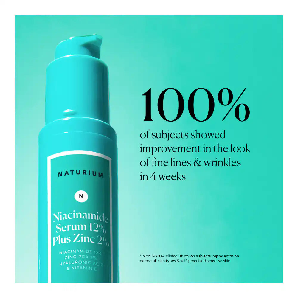 Niacinamide Serum 12% Plus Zinc 2%  - Jumbo Sunday Care Routine Essential