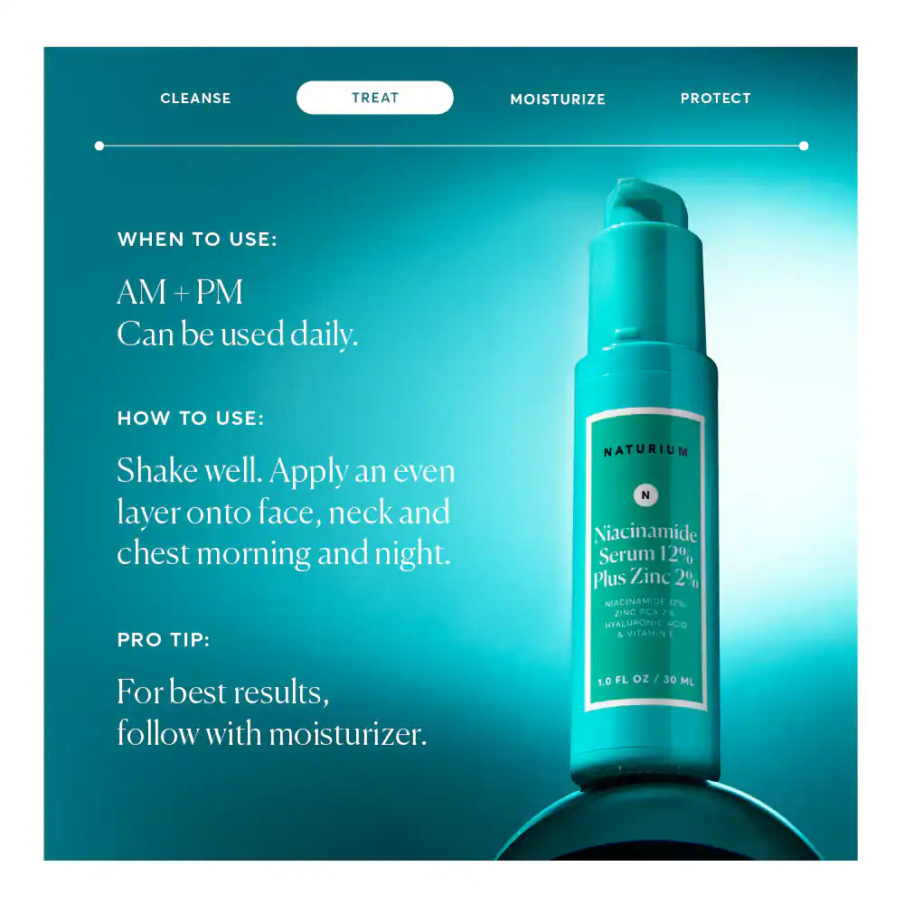 Niacinamide Serum 12% Plus Zinc 2%  - Jumbo Sunday Care Routine Essential