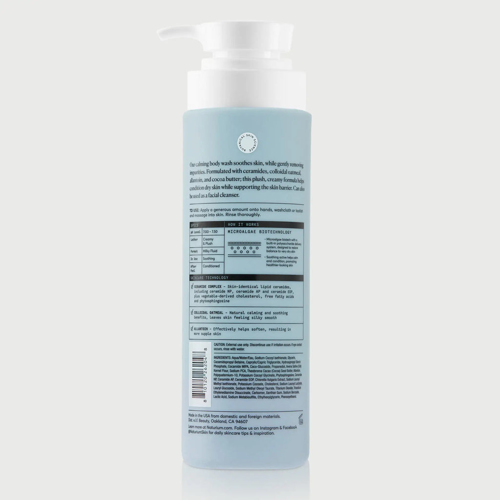 The Calmer Ceramide Body Wash Weekday Morning Skincare Choice
